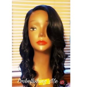 Custom human hair wig